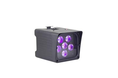 6*18W RGBWA UV 6in1 LED wireless battery