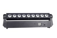 9X18W RGBAW UV 6in1 wireless battery  Powered LED Bar Light