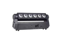 6X18W RGBAW UV 6in1 wireless battery Powered LED Bar Light (LED display）